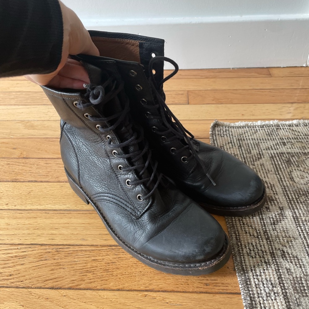 Frye Veronica leather boots